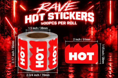 Hot stickers